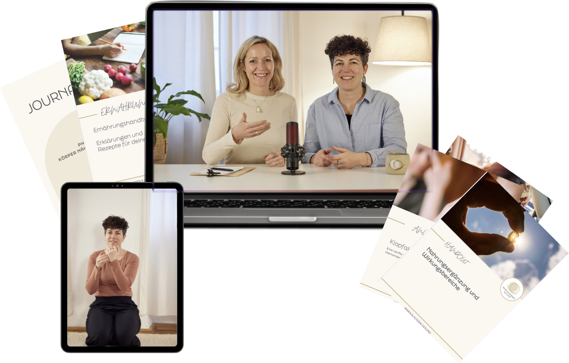 Live-Calls, Kursbereich, Handbücher und Meditationen aus dem Programm